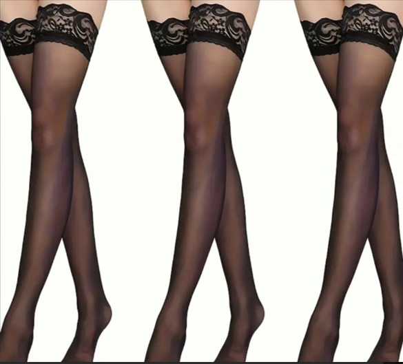 Medias sexys hasta el Muslo /Negros